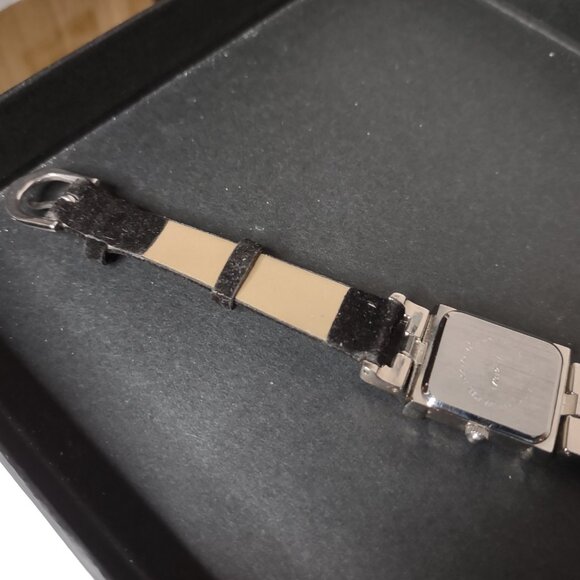 Black And Silver Tone Analog Roman Numeral Watch - Picture 11 of 14